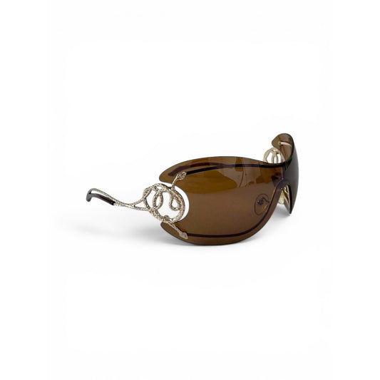 Roberto Cavalli Shield Snake Sunglasses