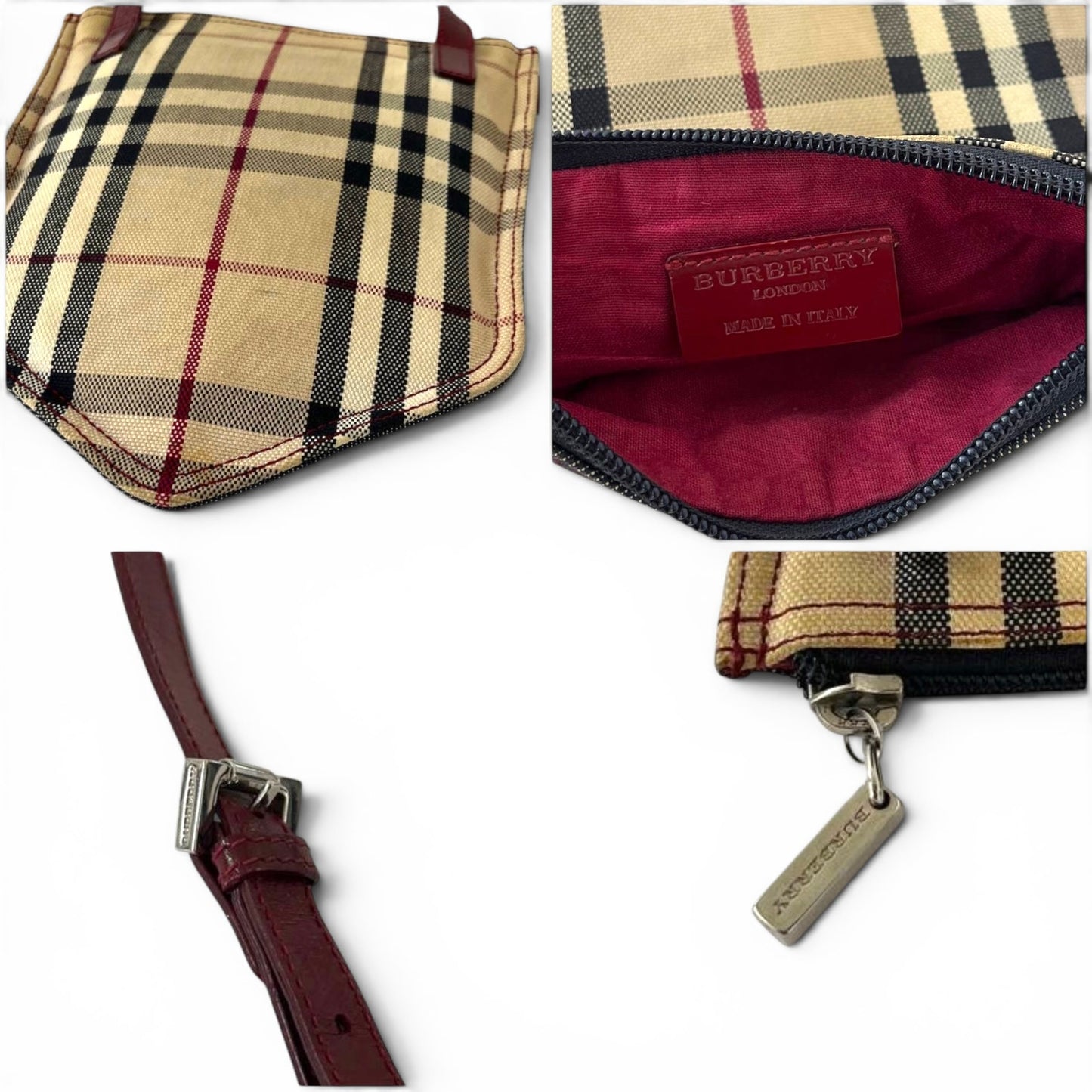 Burberry Nova Check Shoulder Bag