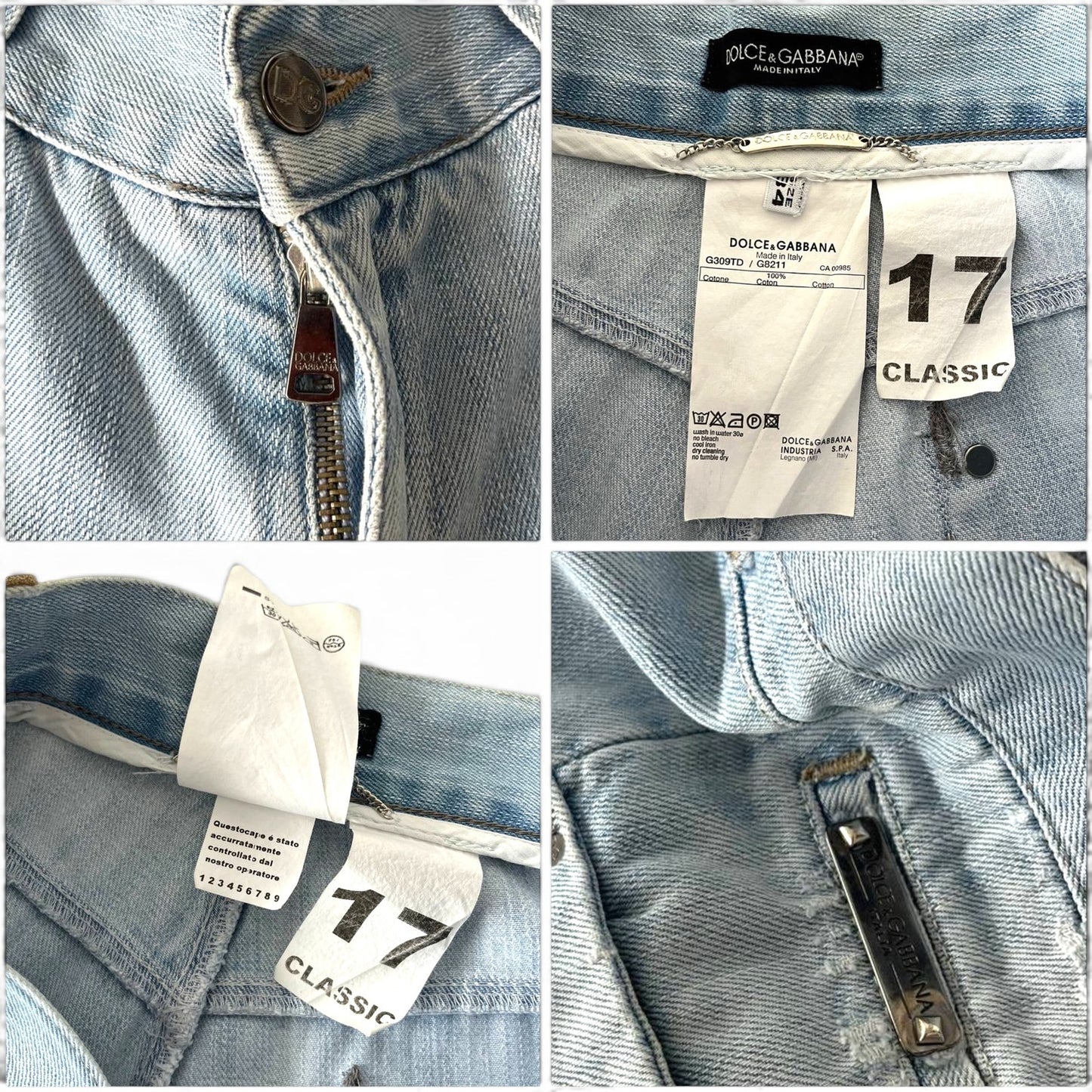 Dolce & Gabbana Distressed Jeans