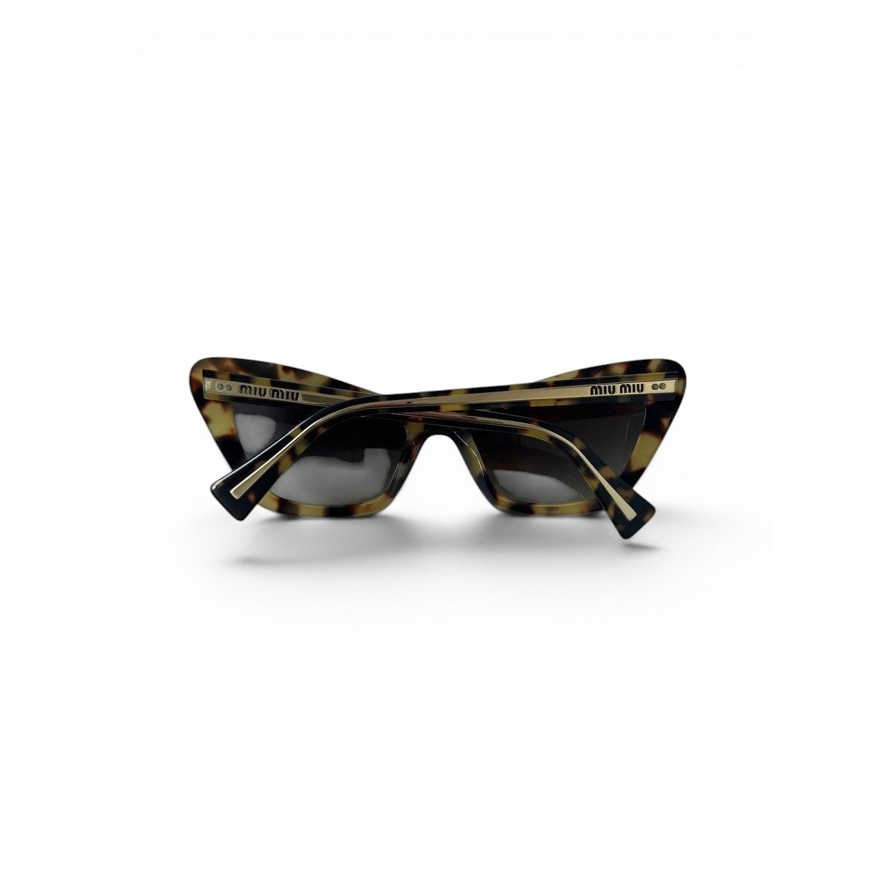 Miu Miu Tortoiseshell Cat Eye Sunglasses