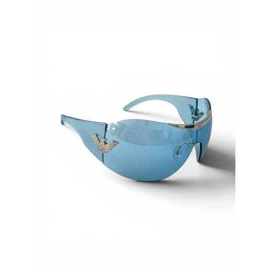 Emporio Armani Blue Shield Sunglasses
