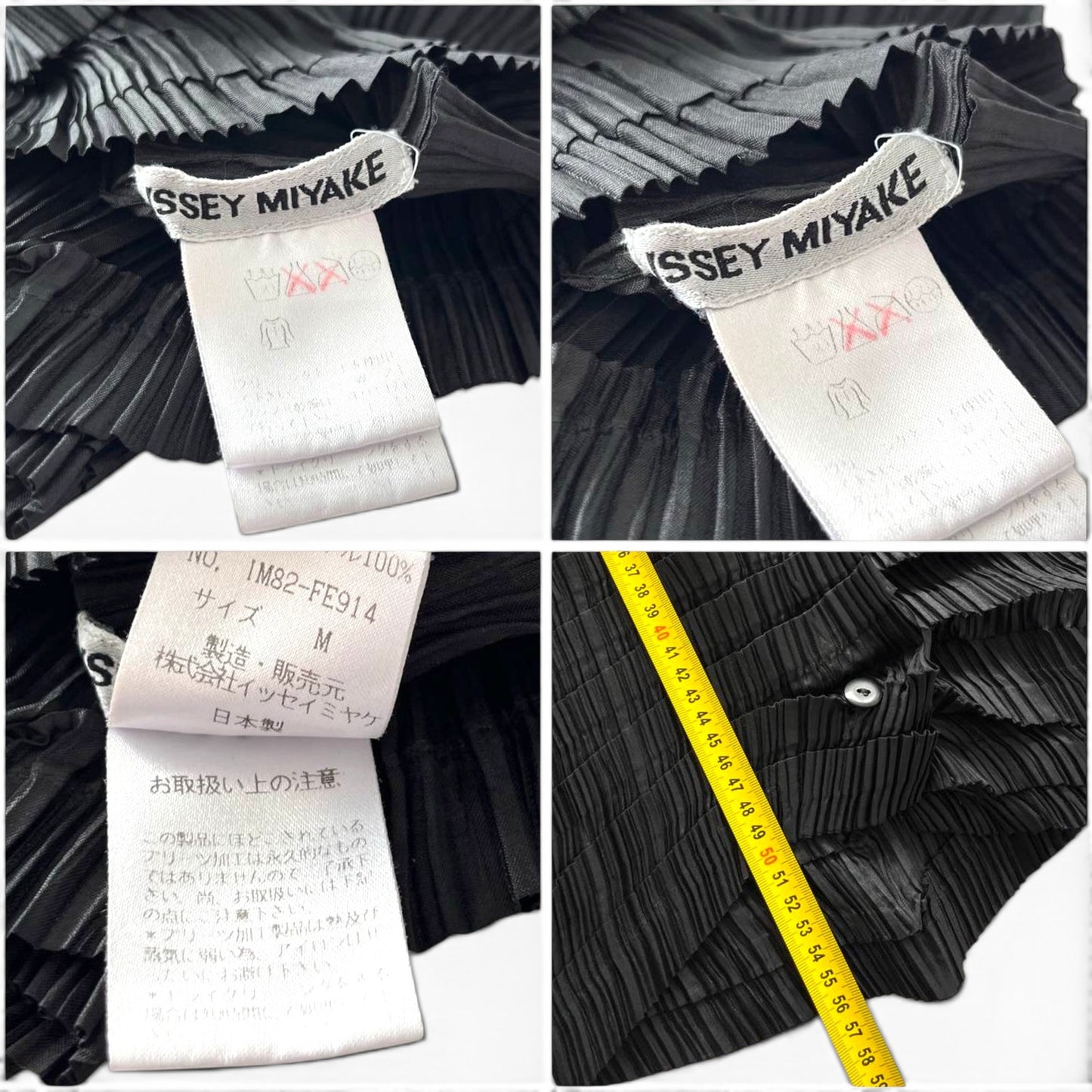 Issey Miyake Asymmetric Pleated Vest