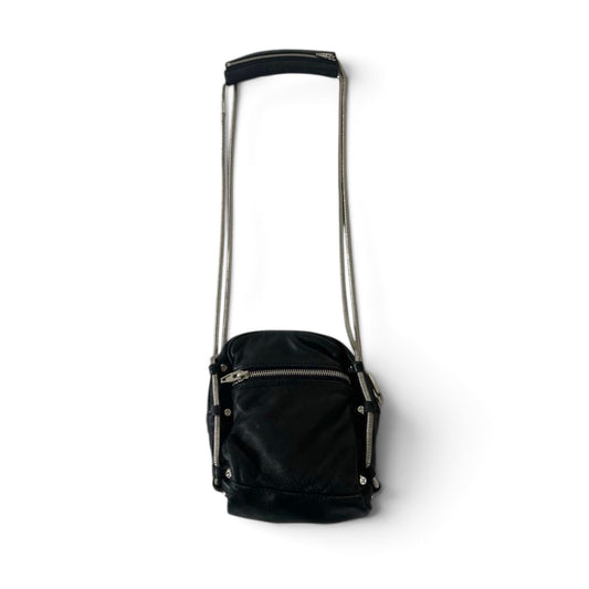 Alexander Wang Black Leather Multi-Pocket Crossbody Bag