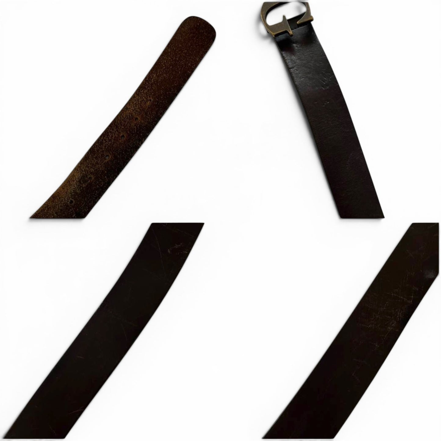 Dolce & Gabbana D&G Logo Leather Belt