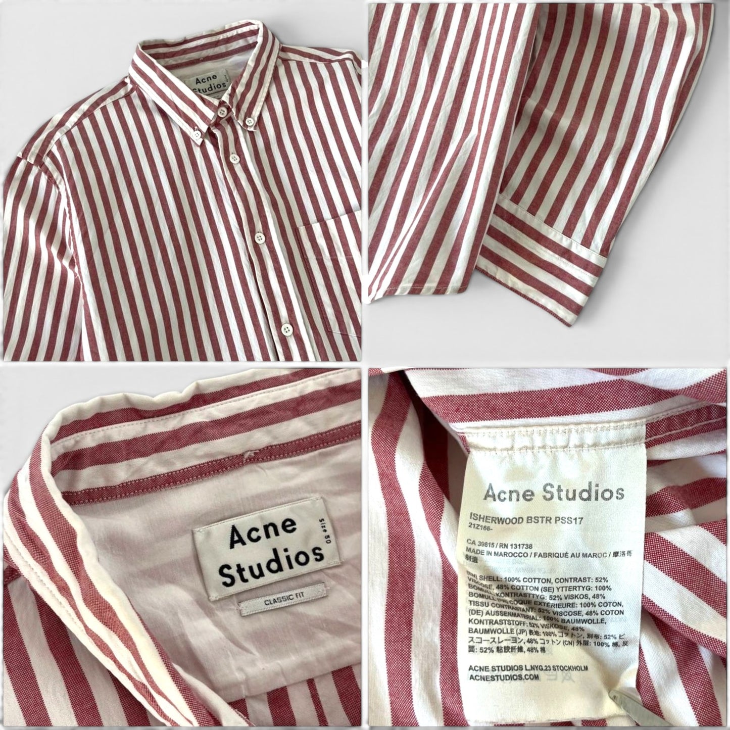 Acne Studios Striped Shirt