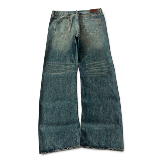 Gucci by Demna SS26 La Famiglia Horsebit Flared Denim Jeans