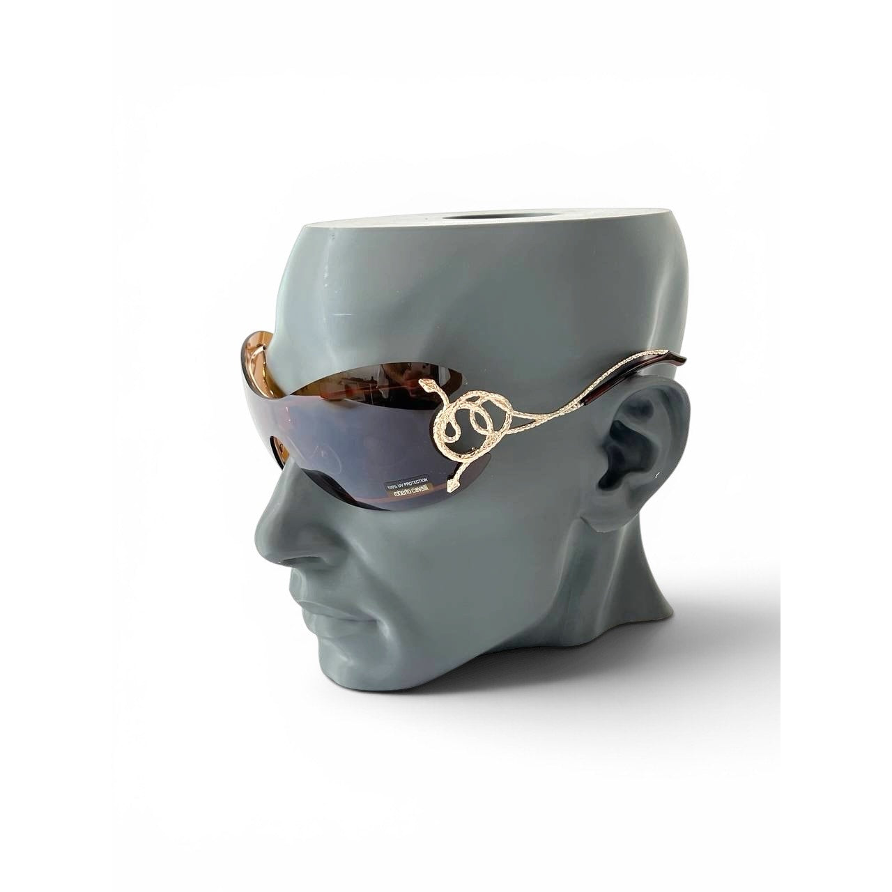 Roberto Cavalli Shield Snake Sunglasses