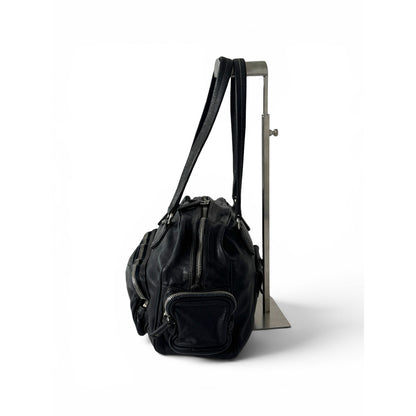 Prada Vitello Leather Cargo Shoulder Bag