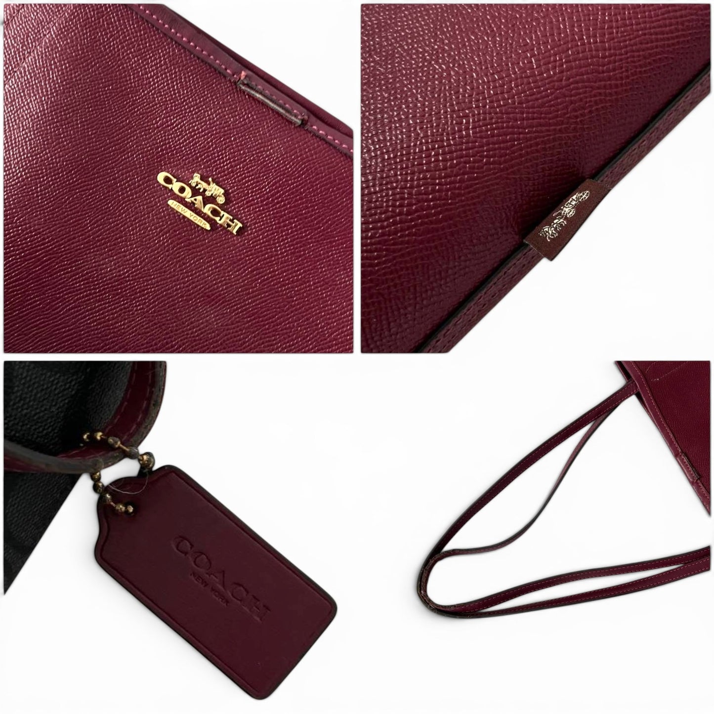Coach Signature City Tote Bag