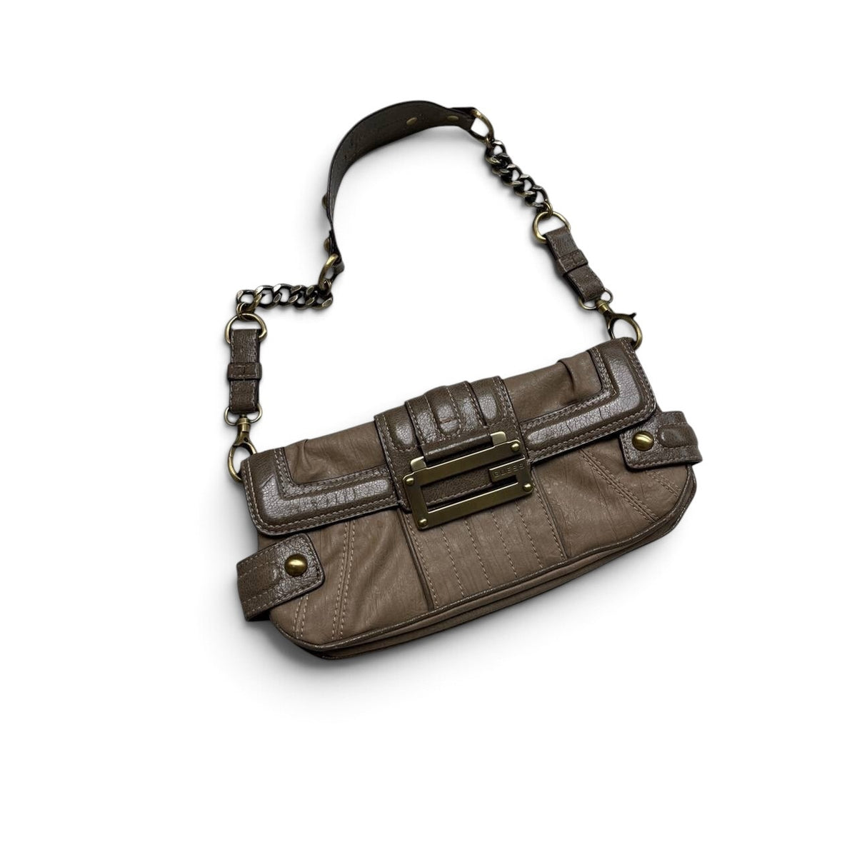 Guess Vintage Shoulder Leather Bag