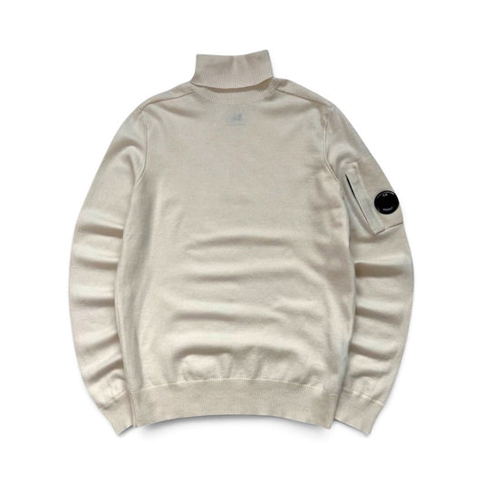 C.P. Company Men’s Turtleneck Lens Knit Sweater