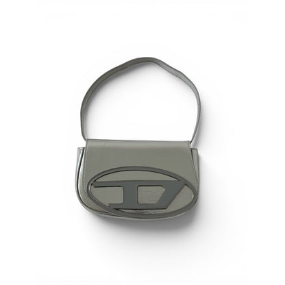 Diesel Metallic Silver Shoulder Bag