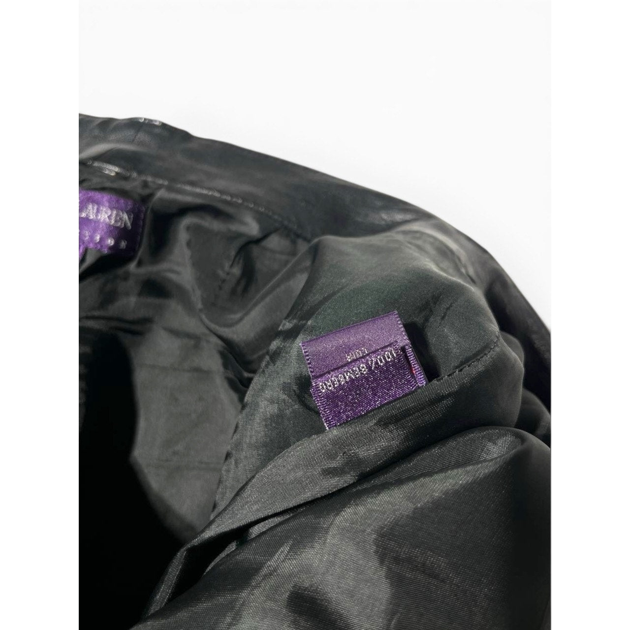 Ralph Lauren Purple Label Leather Pants