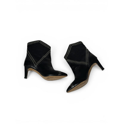 Isabel Marant Studded Leather Ankle Boots