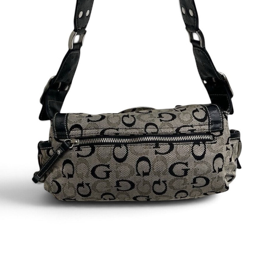 Guess Monogram Shoulder Bag
