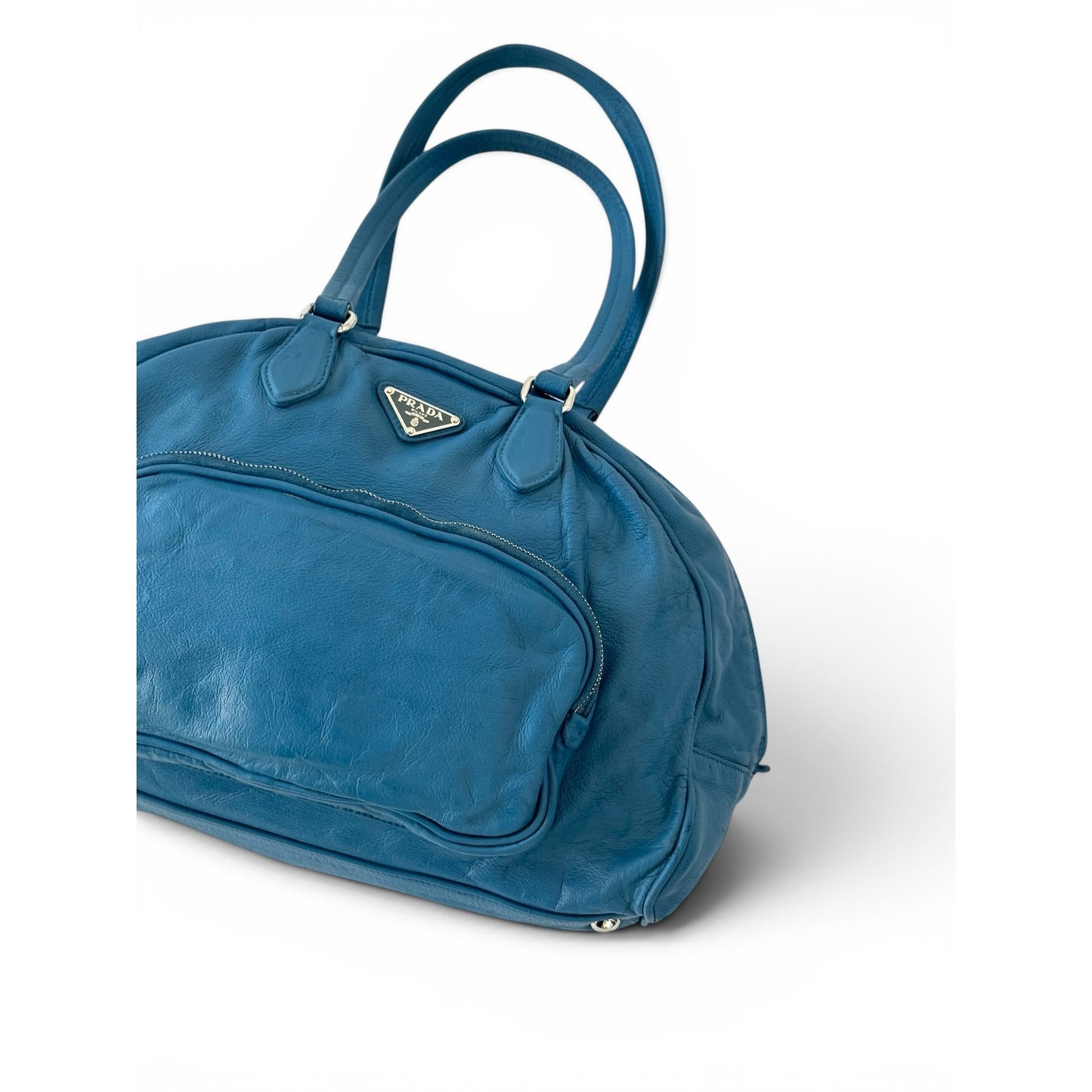 Prada Bowling Leather Bag