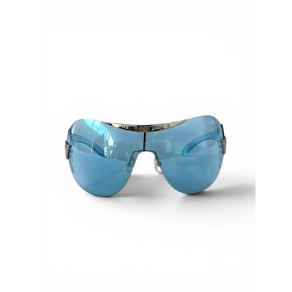 Emporio Armani Blue Shield Sunglasses