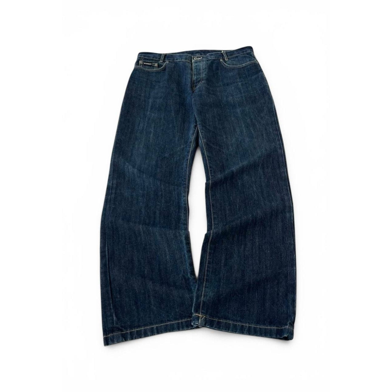 Yves Saint Laurent Denim Logo Jeans
