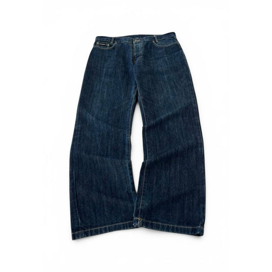 Yves Saint Laurent Denim Logo Jeans