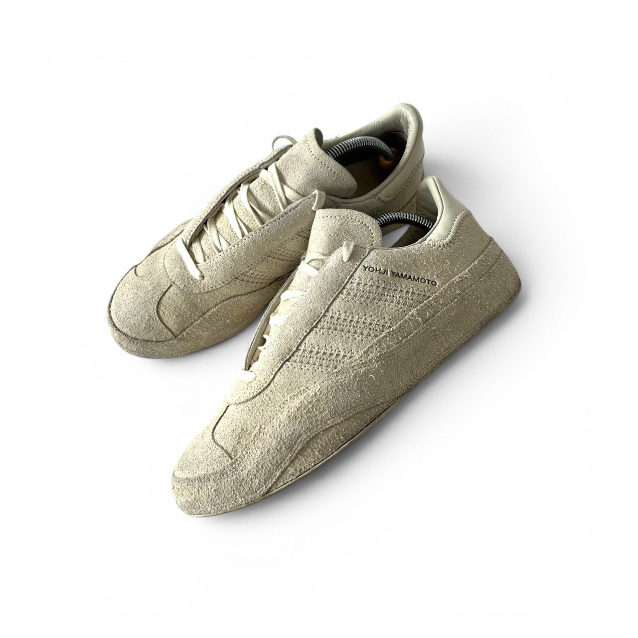 Y-3 Yohji Yamamoto Low-Top Suede Sneakers
