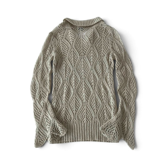 Diesel Open Knit Wool Blend Sweater