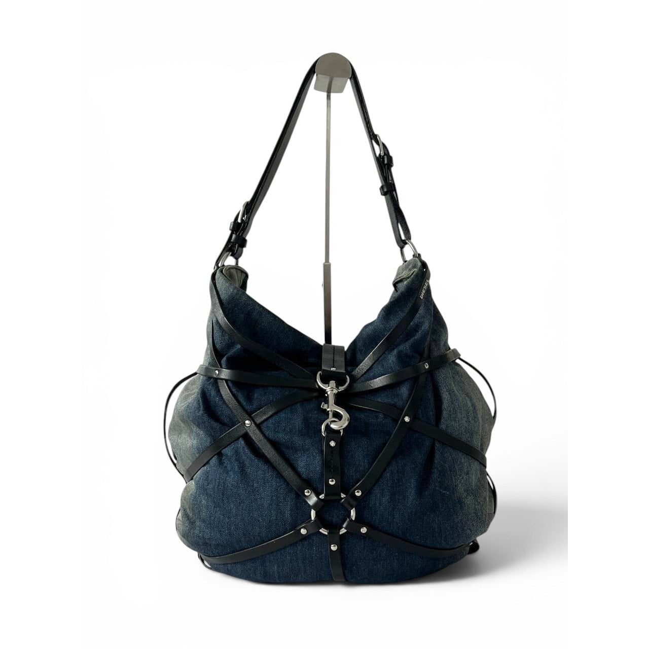 Diesel Denim Harness Shoulder Bag