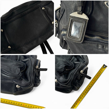 Prada Vitello Leather Cargo Shoulder Bag
