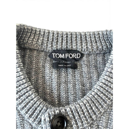 Tom Ford Ribbed Henley Sweater