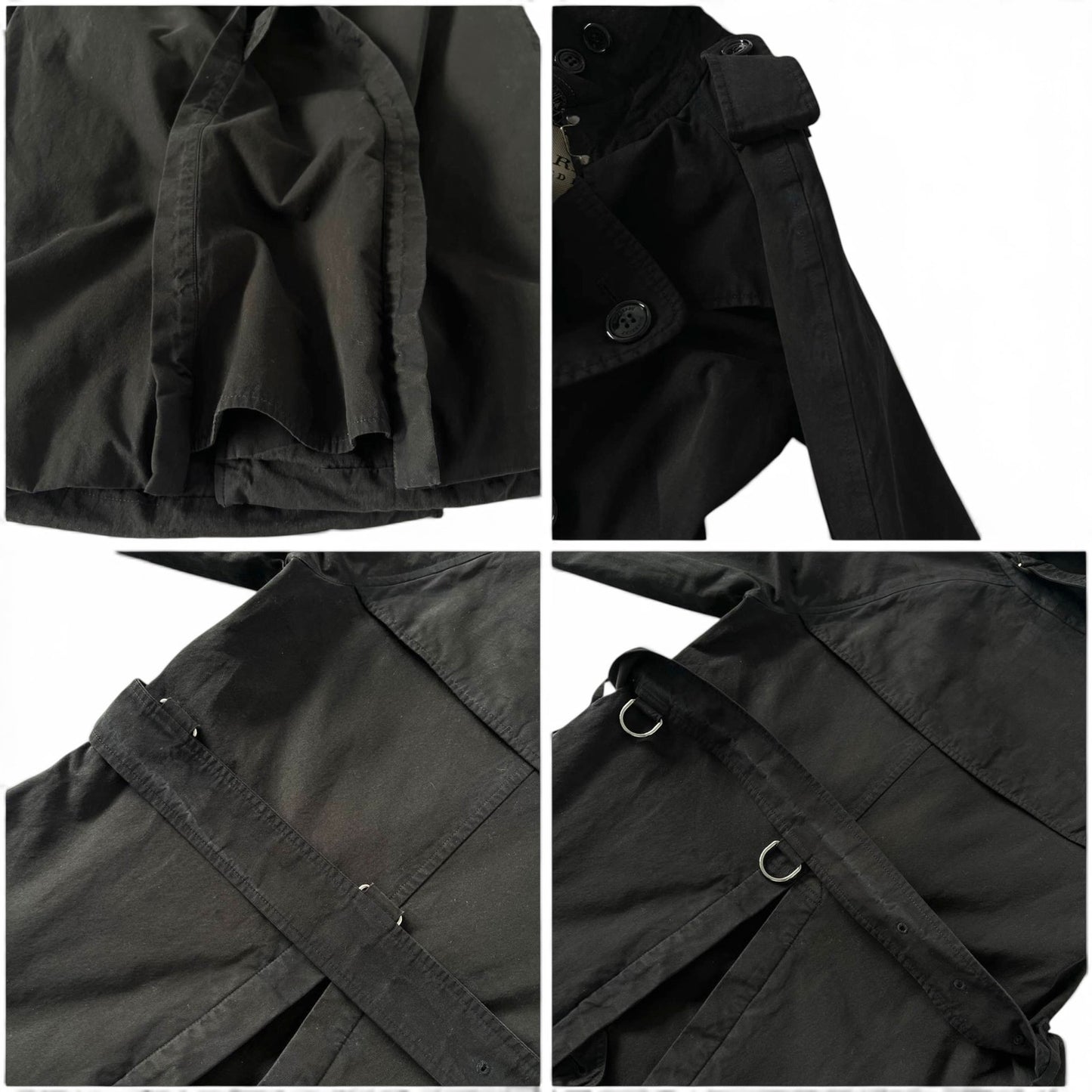 Burberry Black Trench Coat