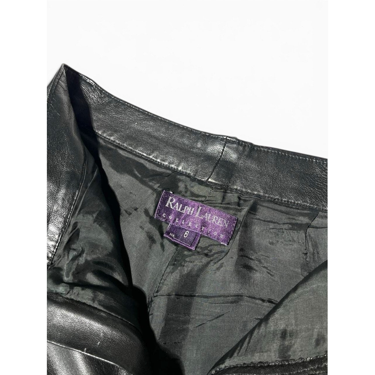 Ralph Lauren Purple Label Leather Pants