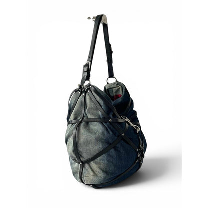 Diesel Denim Harness Shoulder Bag
