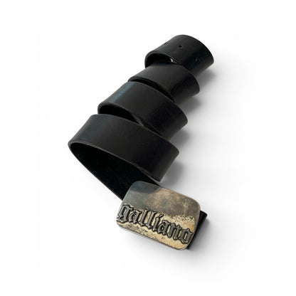 Galliano Leather Belt