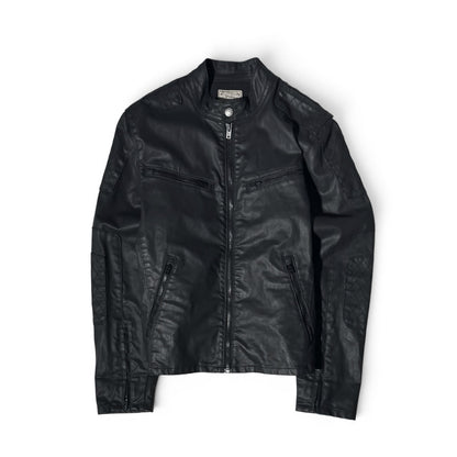 Polo Ralph Lauren Quilted Moto Jacket Black Women