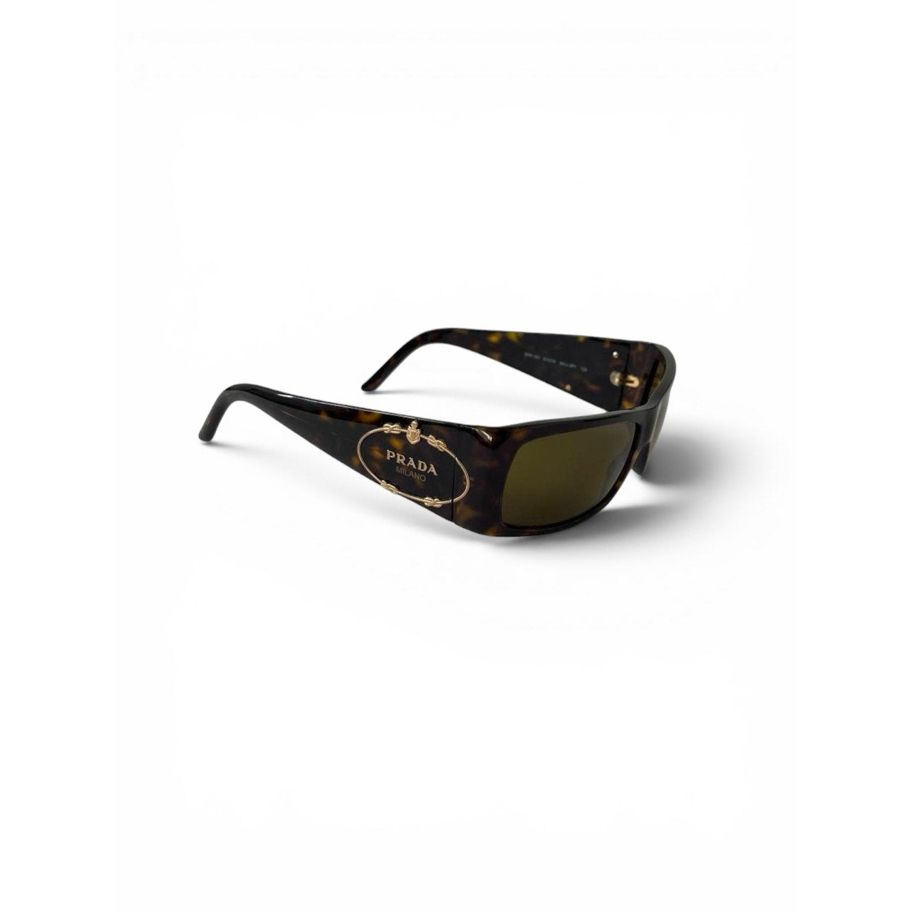 Prada Baroque Wraparound Sunglasses