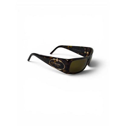 Prada Baroque Wraparound Sunglasses
