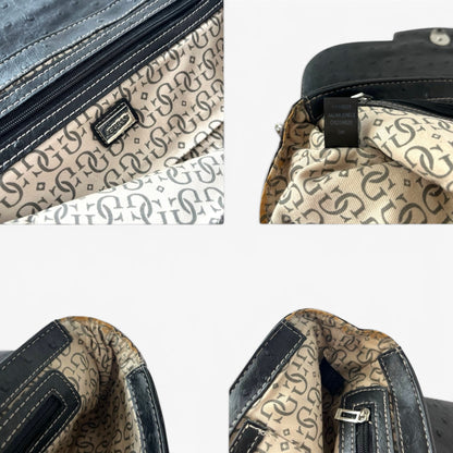 Guess Snake Print Shoulder Chain Bag