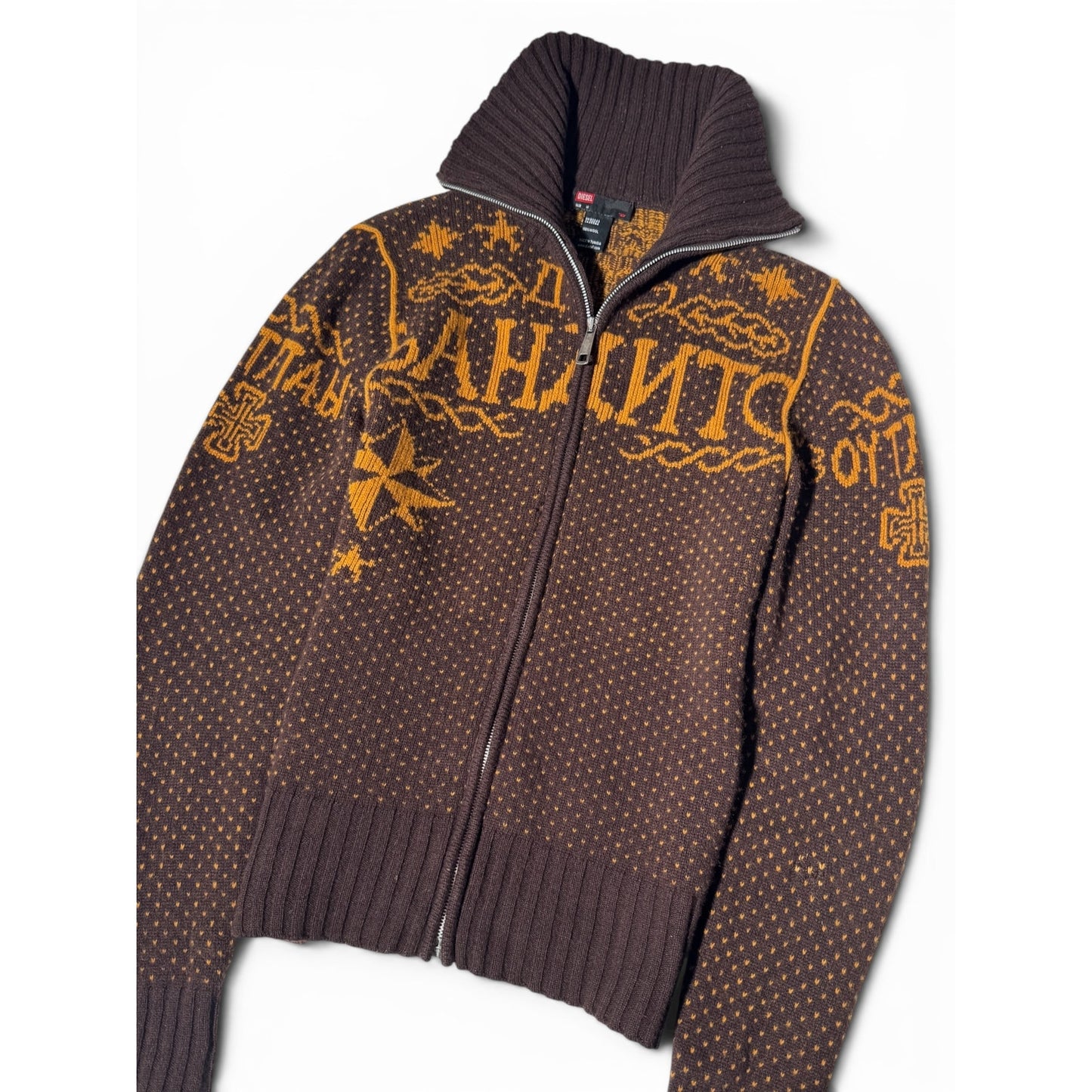 FW04 Diesel "Bandits" Wool Knit Sweater