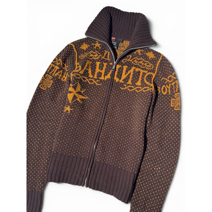 FW04 Diesel "Bandits" Wool Knit Sweater