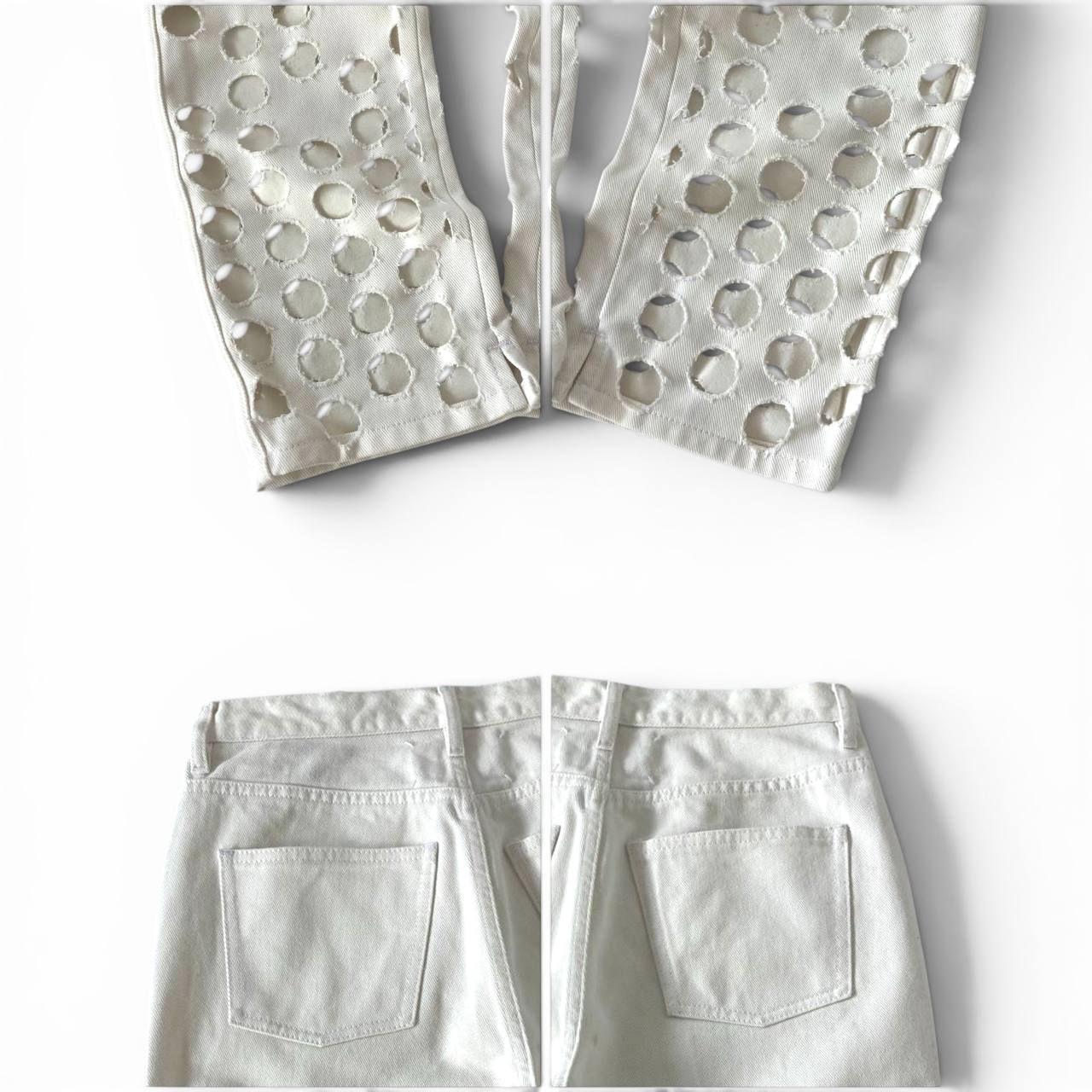 Maison Martin Margiela Archive Cut-Out Denim Pants