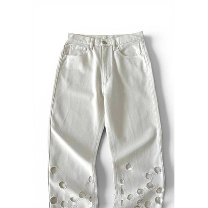 Maison Martin Margiela Archive Cut-Out Denim Pants