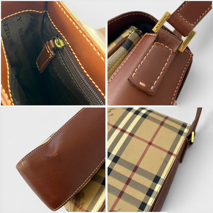 Burberry Vintage Nova Check Shoulder Bag