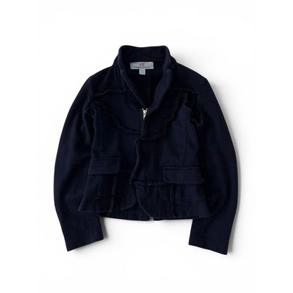 H&M x Comme des Garçons Ruffle Cropped Jacket