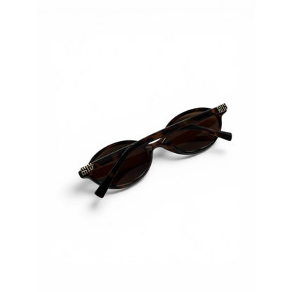 Miu Miu Oval Tortoiseshell Sunglasses