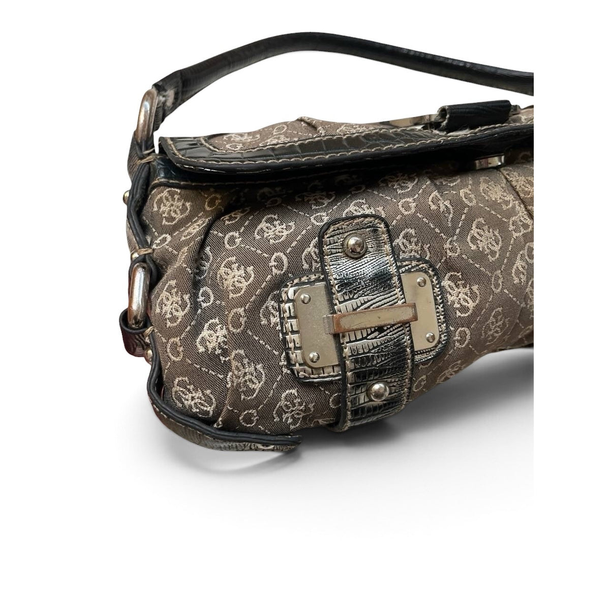 Guess Vintage Y2K Monogram Shoulder Bag