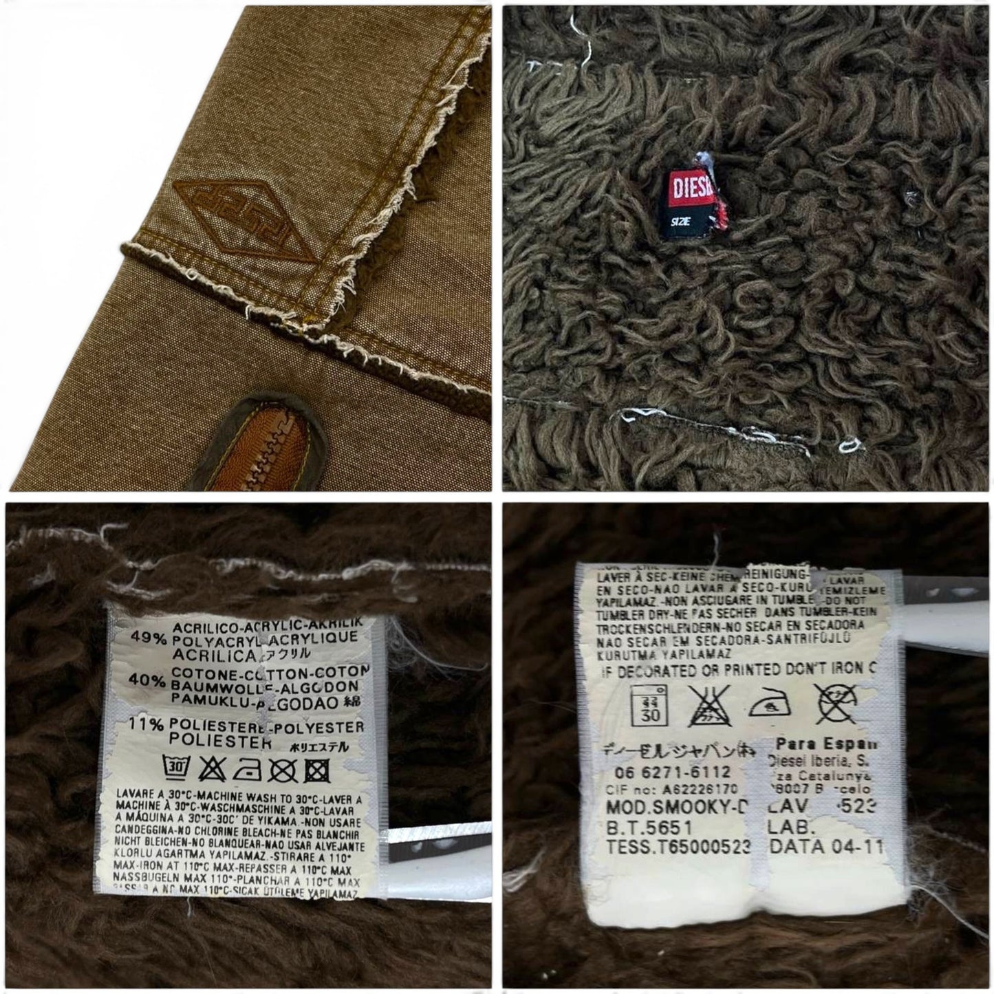 Diesel Sherpa Lined Jacket