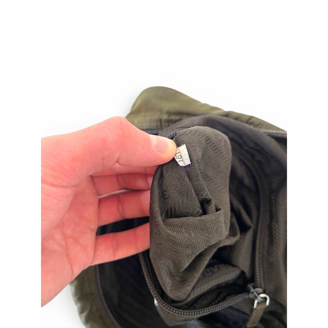 Prada Nylon Messenger Bag