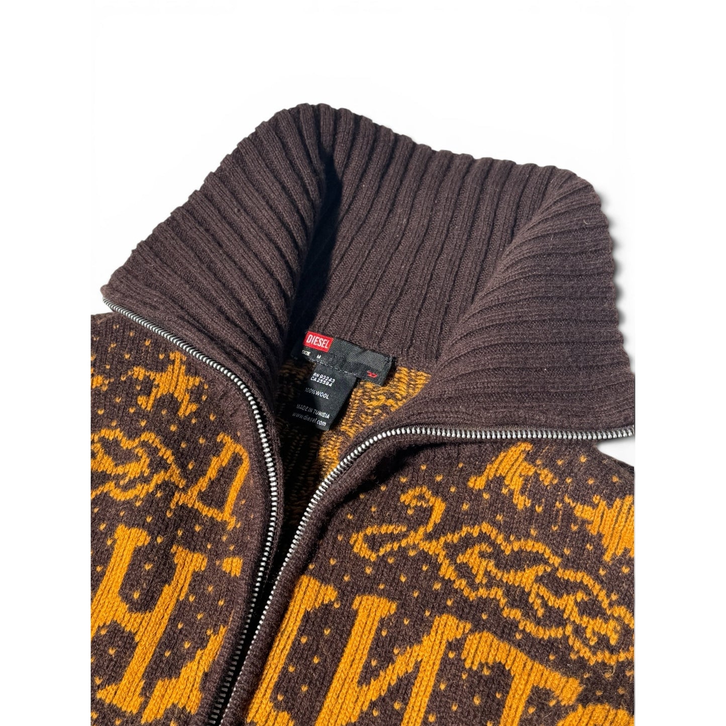 FW04 Diesel "Bandits" Wool Knit Sweater