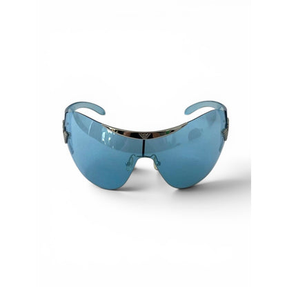Emporio Armani Blue Shield Sunglasses