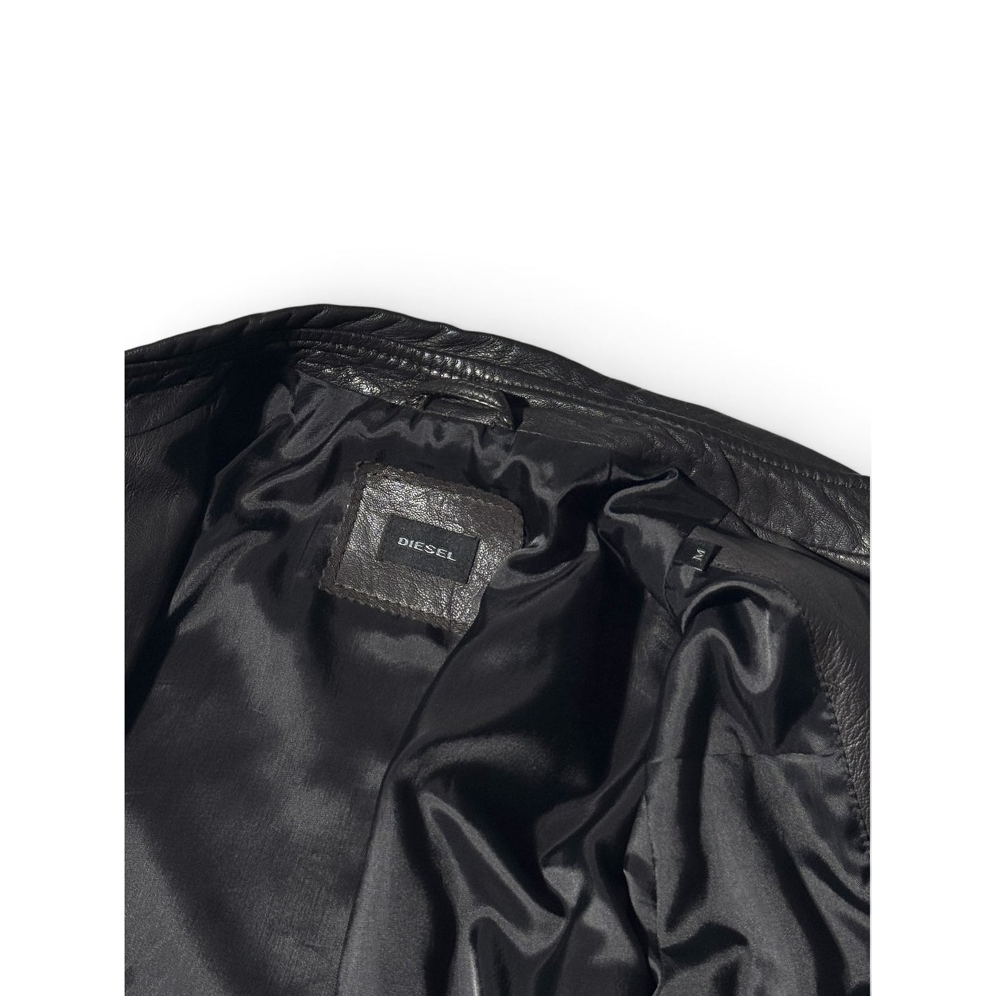 Diesel Archive Brown Leather Jacket