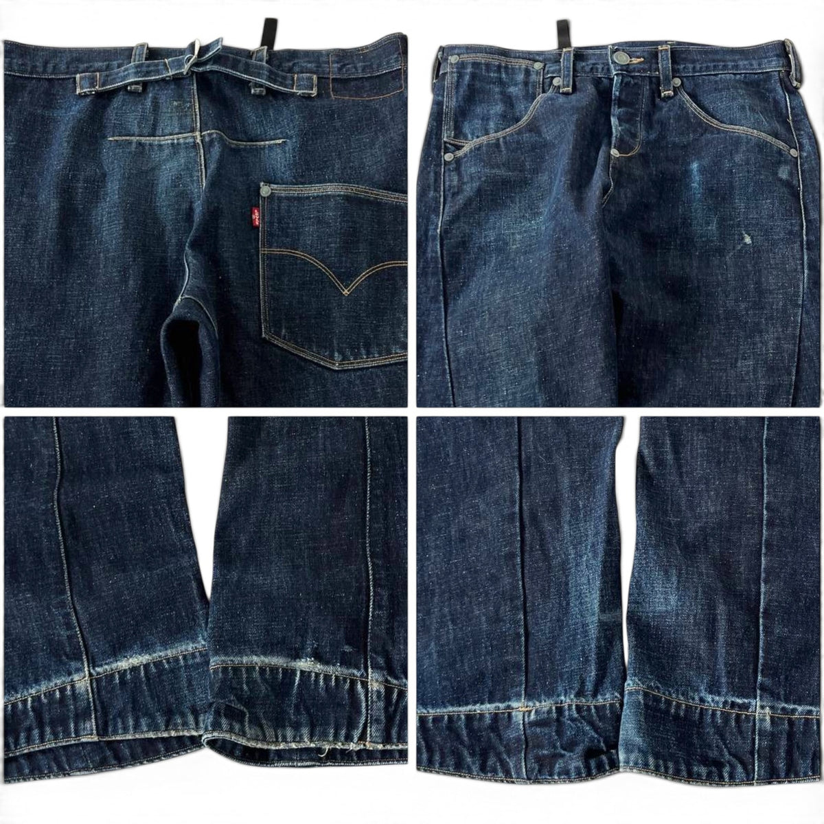Levi’s Engineered Jeans Wide Leg Dark Wash Denim